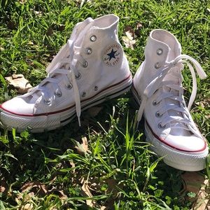 White high top converse